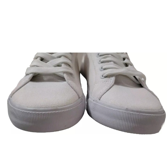 Nautica Unisex Shoes Trade Mark 1983 Hull 2 White Oxford Canvas US Size 7.5 - Picture 8 of 10